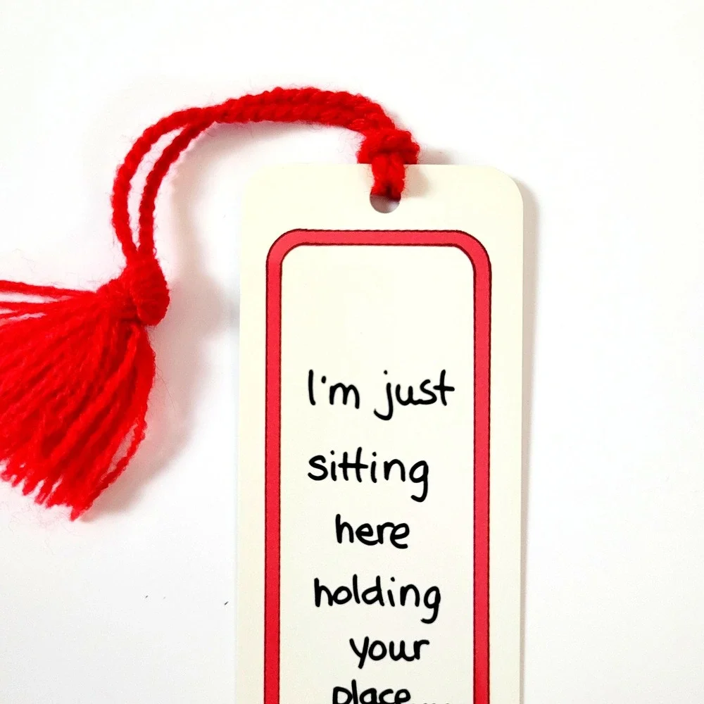 Vintage 80s Suzy's Zoo Bookmark Teddy Bear Kiss Heart- red tassel- Artworks SZ11